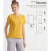 Simplicity Sewing Pattern Misses' Knit Top with Multiple Pieces for Design Hacking