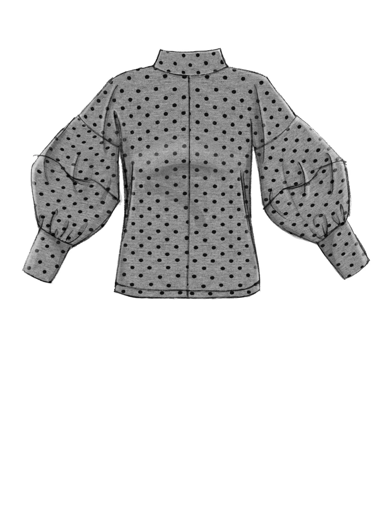 McCall's Sewing Pattern Misses' Tops (PDF) 710 McCall's Sewing Pattern Misses' Tops (PDF)