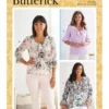 Butterick Sewing Pattern Misses' & Women's Top (PDF)