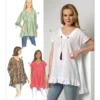 Butterick Sewing Pattern Misses' Raglan Sleeve Tops (PDF) 15 Butterick Sewing Pattern Misses' Raglan Sleeve Tops (PDF)