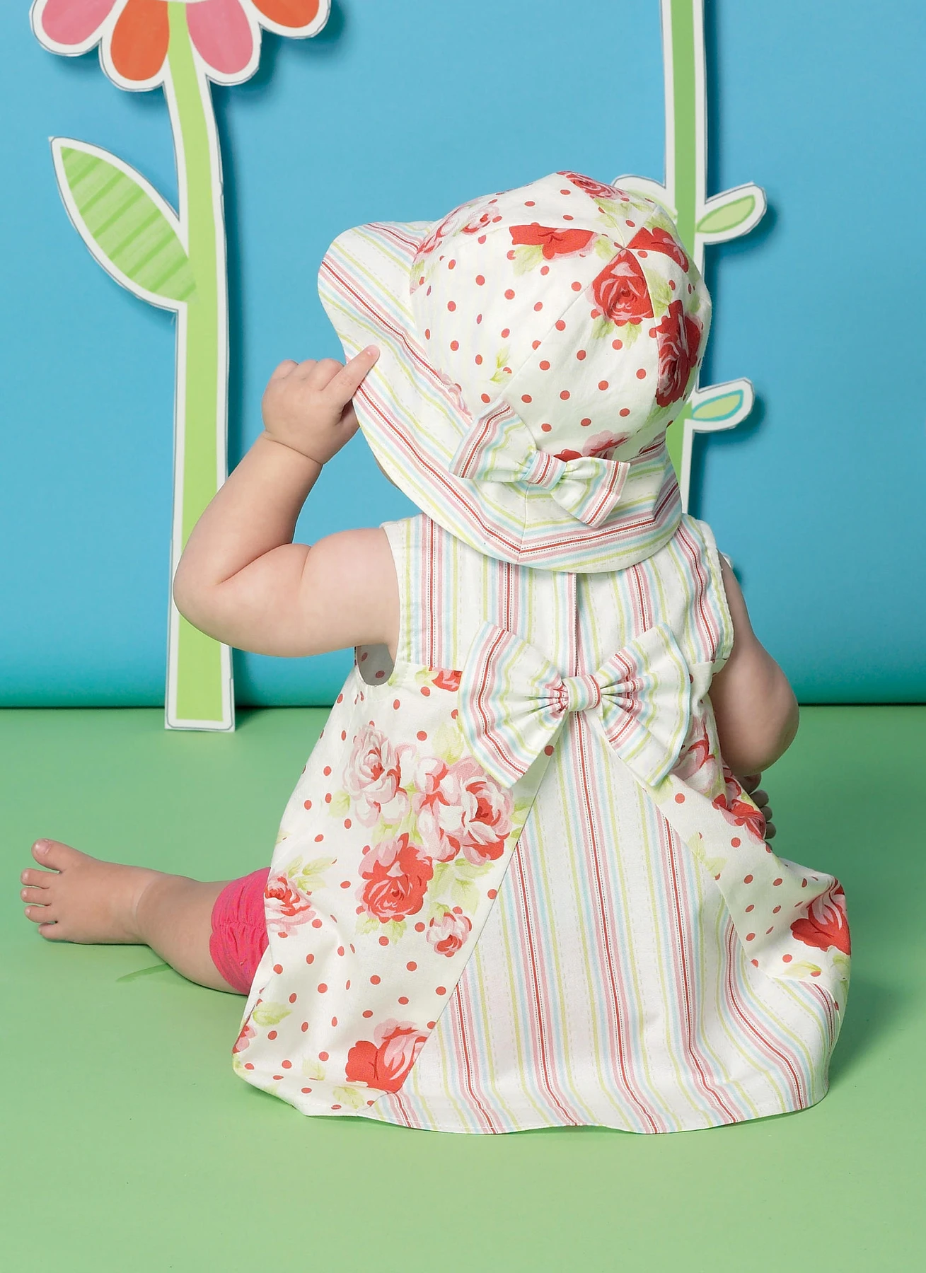 McCall's Sewing Pattern Infants' Back-Bow Dresses, Panties, Leggings and Bucket Hat (PDF) 3 McCall's Sewing Pattern Infants' Back-Bow Dresses, Panties, Leggings and Bucket Hat (PDF)