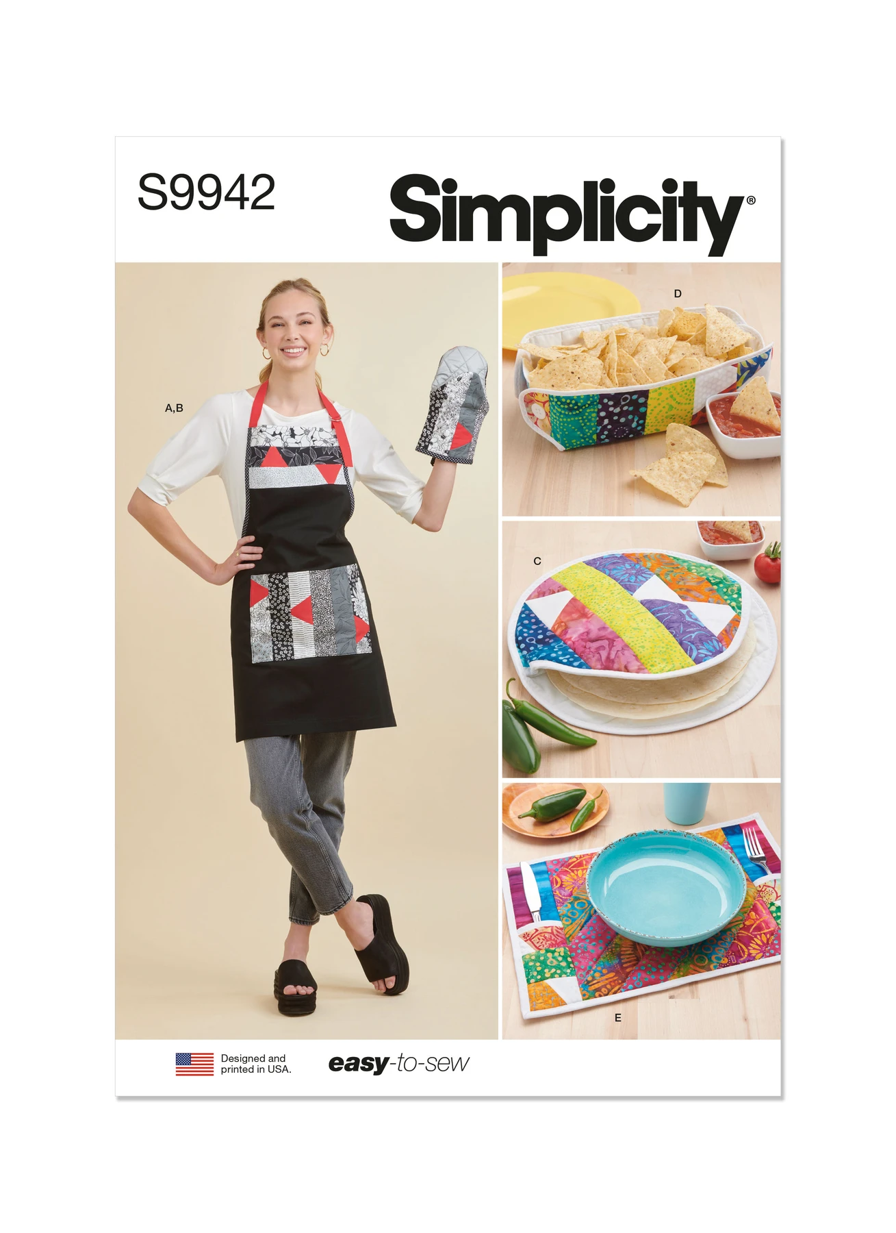 Simplicity Sewing Pattern Kitchen Accessories by Carla Reiss Design (PDF) 1 Simplicity Sewing Pattern Kitchen Accessories by Carla Reiss Design (PDF)