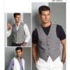 Vogue Patterns Men's Collared or Collarless Vests