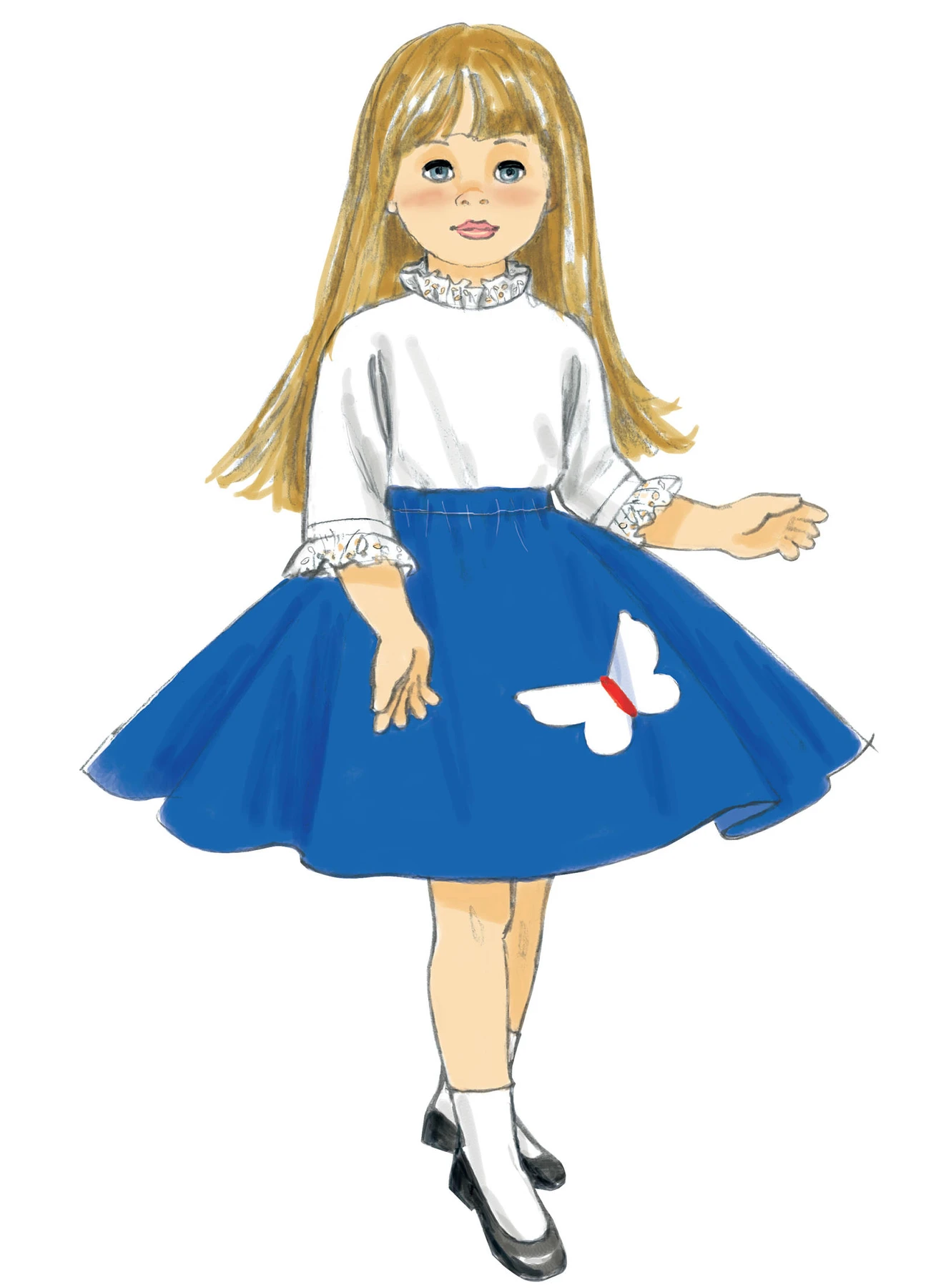 McCall's Sewing Pattern Retro Clothes for 18" Dolls (PDF) 5 McCall's Sewing Pattern Retro Clothes for 18" Dolls (PDF)