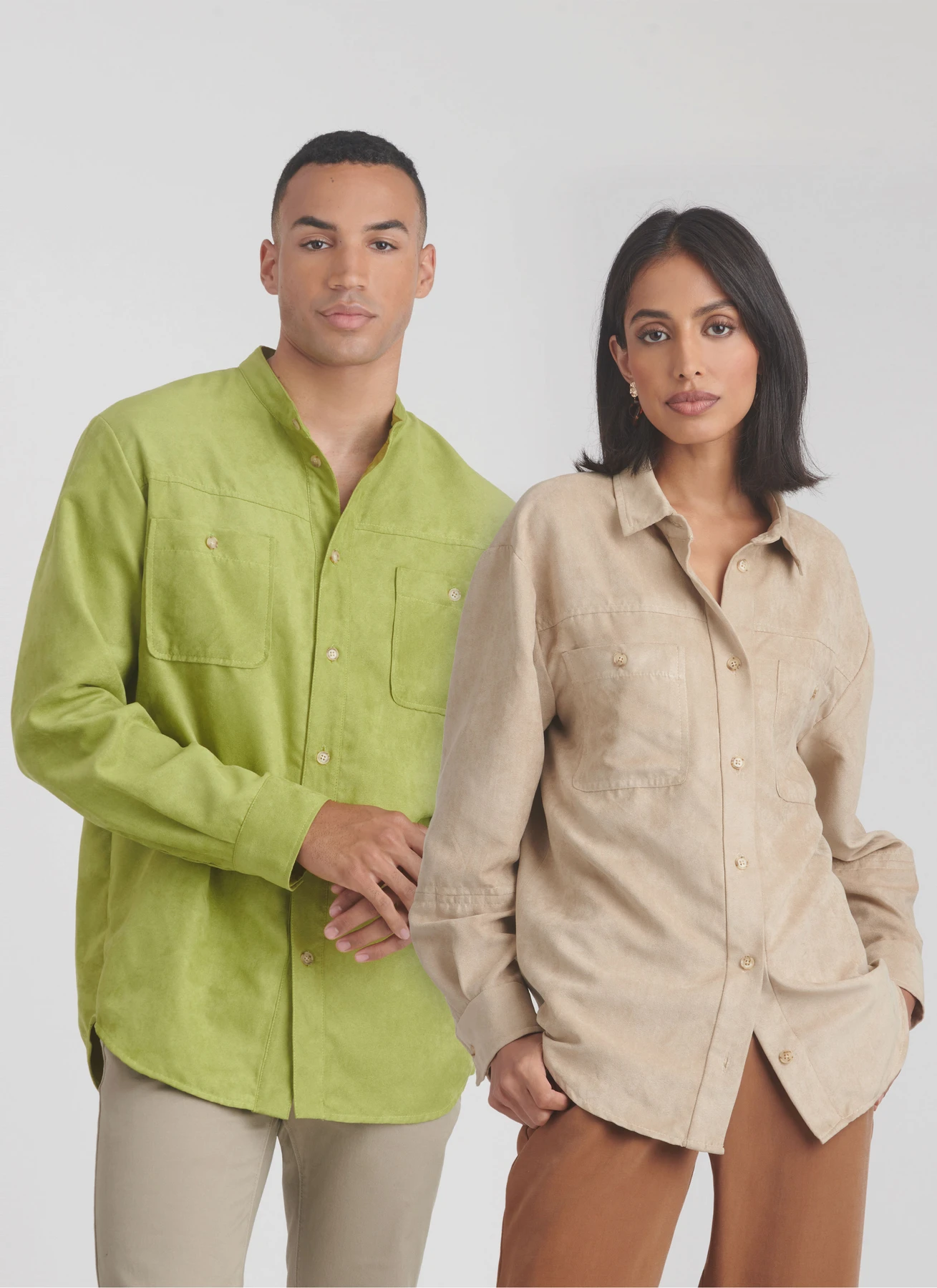 Simplicity Sewing Pattern Unisex Shirts 2 Simplicity Sewing Pattern Unisex Shirts