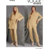 Vogue Patterns Misses' Knit Jacket with Belt, Top and Pants