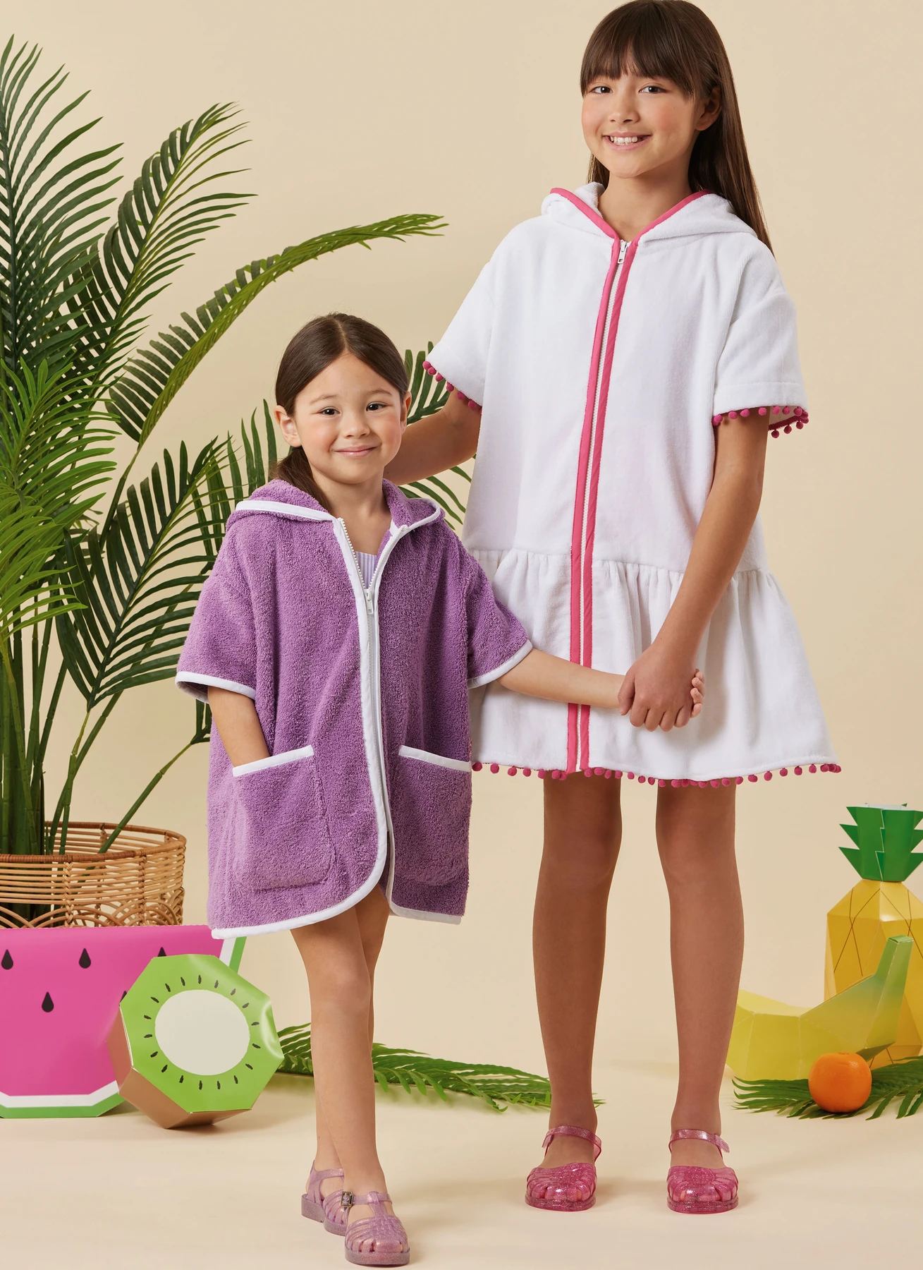 Simplicity Sewing Pattern Children's and Girls' Hooded Cover Up 6 Simplicity Sewing Pattern Children's and Girls' Hooded Cover Up