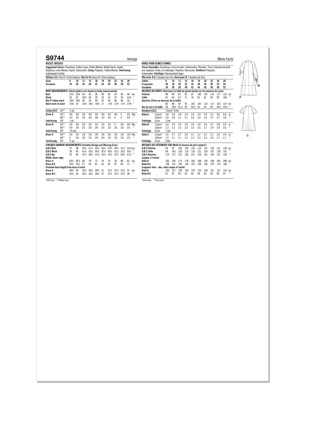 Simplicity Sewing Pattern Misses' Dresses (PDF) 7 Simplicity Sewing Pattern Misses' Dresses (PDF)