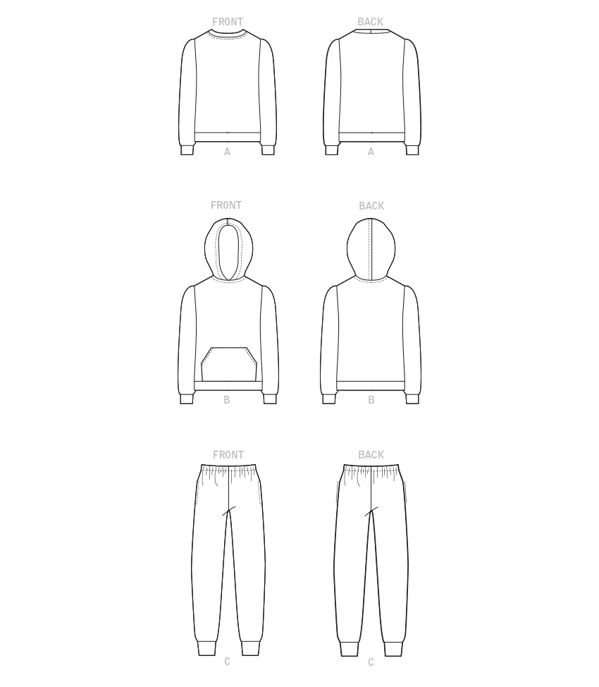McCall's Sewing Pattern Children's Tops and Pants (PDF) 6 McCall's Sewing Pattern Children's Tops and Pants (PDF)