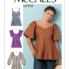 McCall's Sewing Pattern Misses' Tops (PDF) 12 McCall's Sewing Pattern Misses' Tops (PDF)