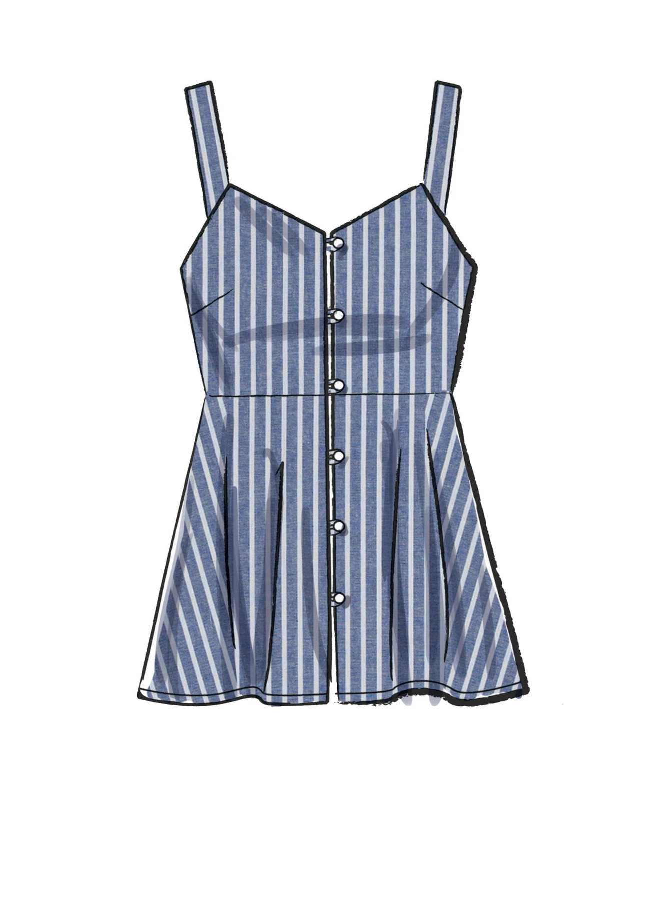 McCall's Sewing Pattern Misses' Tops (PDF) 691 McCall's Sewing Pattern Misses' Tops (PDF)