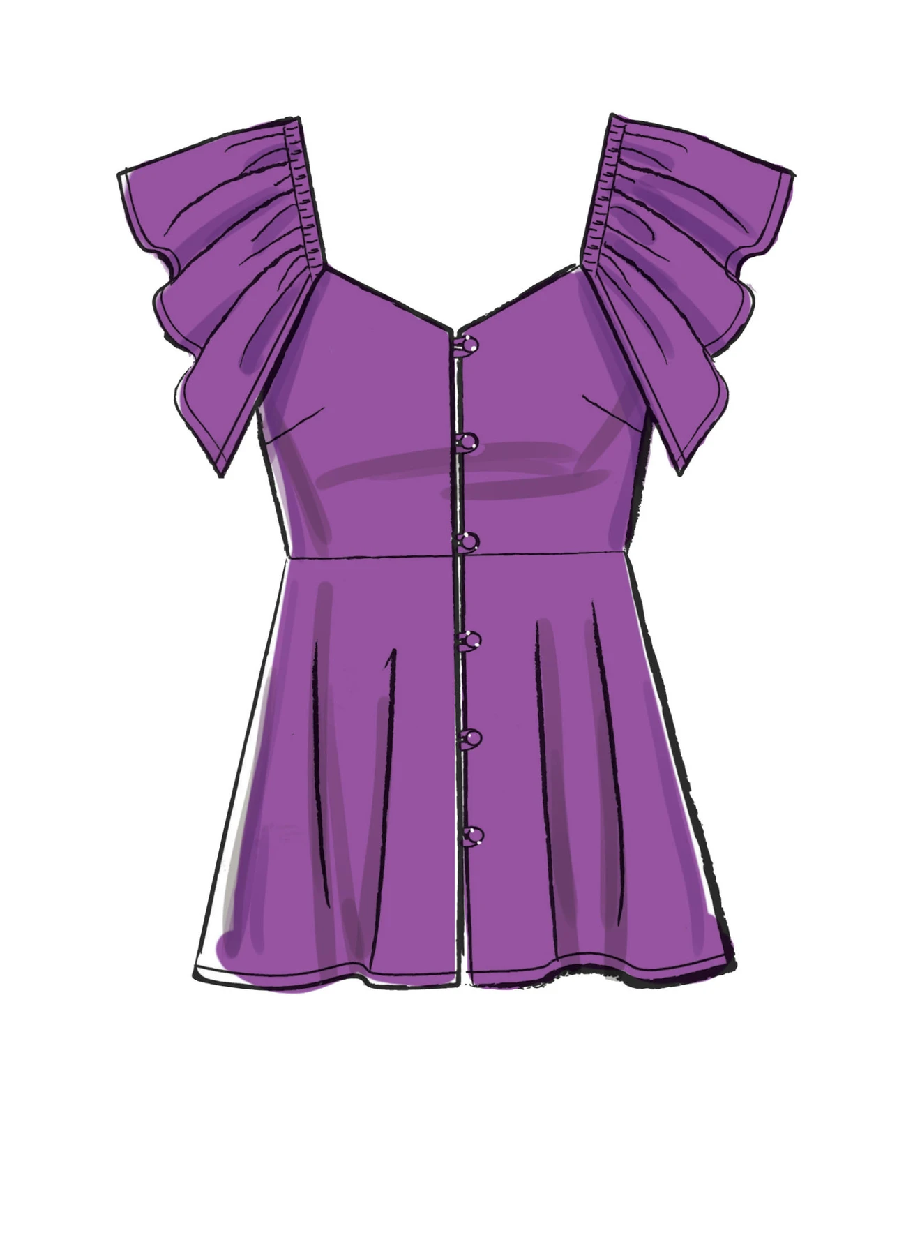 McCall's Sewing Pattern Misses' Tops (PDF) 692 McCall's Sewing Pattern Misses' Tops (PDF)