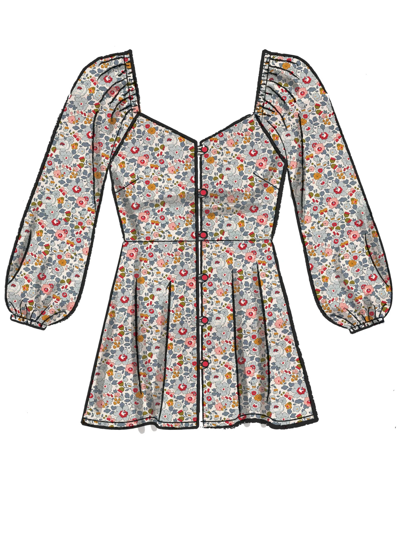 McCall's Sewing Pattern Misses' Tops (PDF) 693 McCall's Sewing Pattern Misses' Tops (PDF)