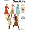 Simplicity Sewing Pattern 1970s Misses' Dress with Front-Wrap Skirt and Scarf (PDF) 704 Simplicity Sewing Pattern 1970s Misses' Dress with Front-Wrap Skirt and Scarf (PDF)