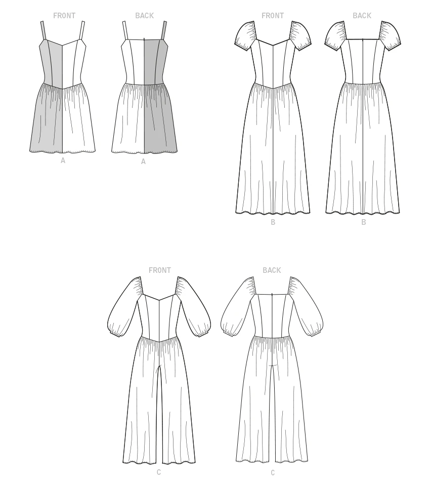 McCall's Sewing Pattern Misses' & Women's Dresses & Jumpsuit (PDF) 6 McCall's Sewing Pattern Misses' & Women's Dresses & Jumpsuit (PDF)