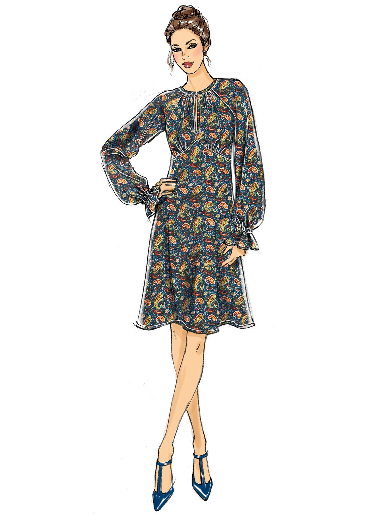 Butterick Sewing Pattern Misses' Dress (PDF) 3 Butterick Sewing Pattern Misses' Dress (PDF)