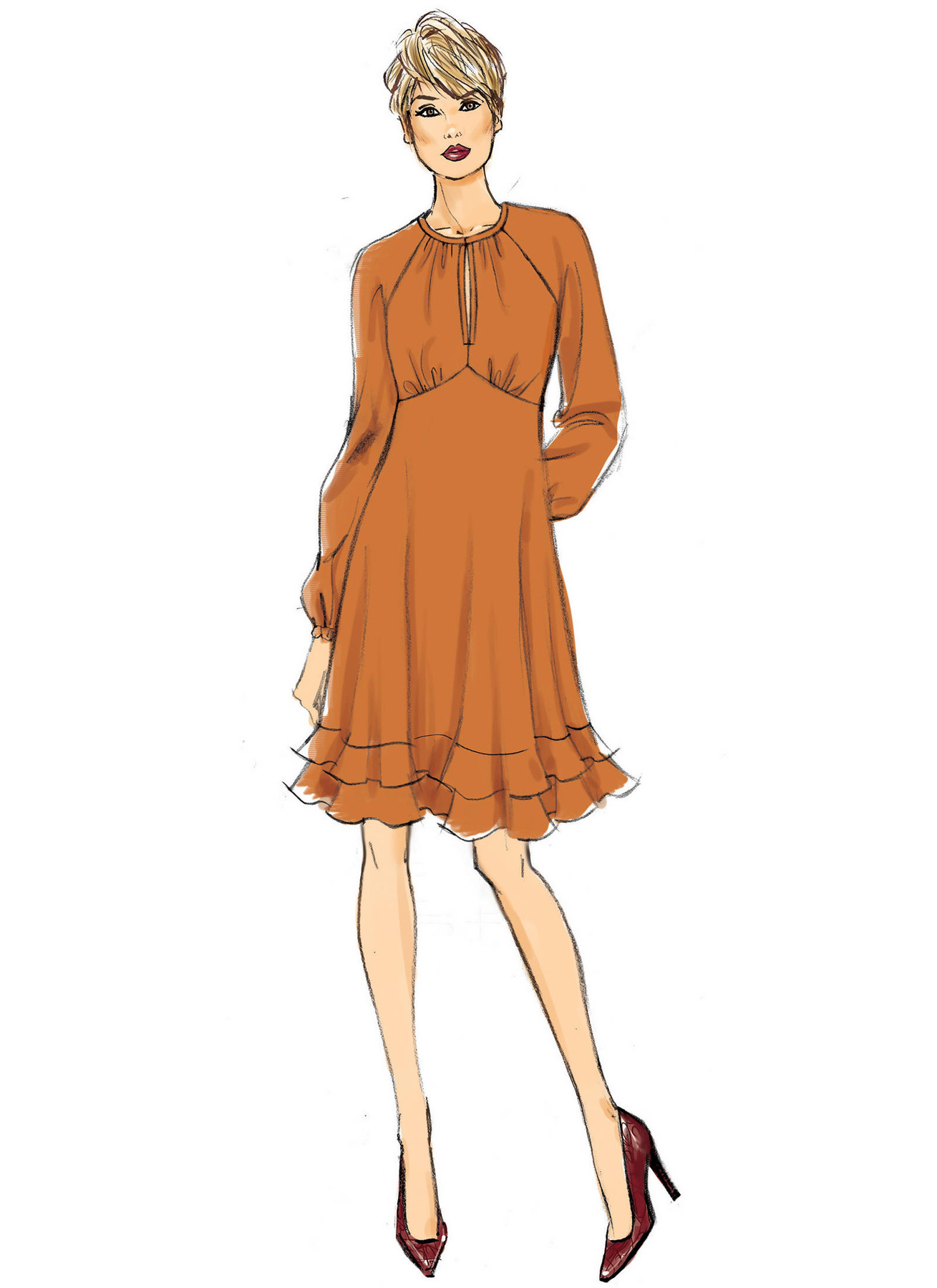 Butterick Sewing Pattern Misses' Dress (PDF) 4 Butterick Sewing Pattern Misses' Dress (PDF)