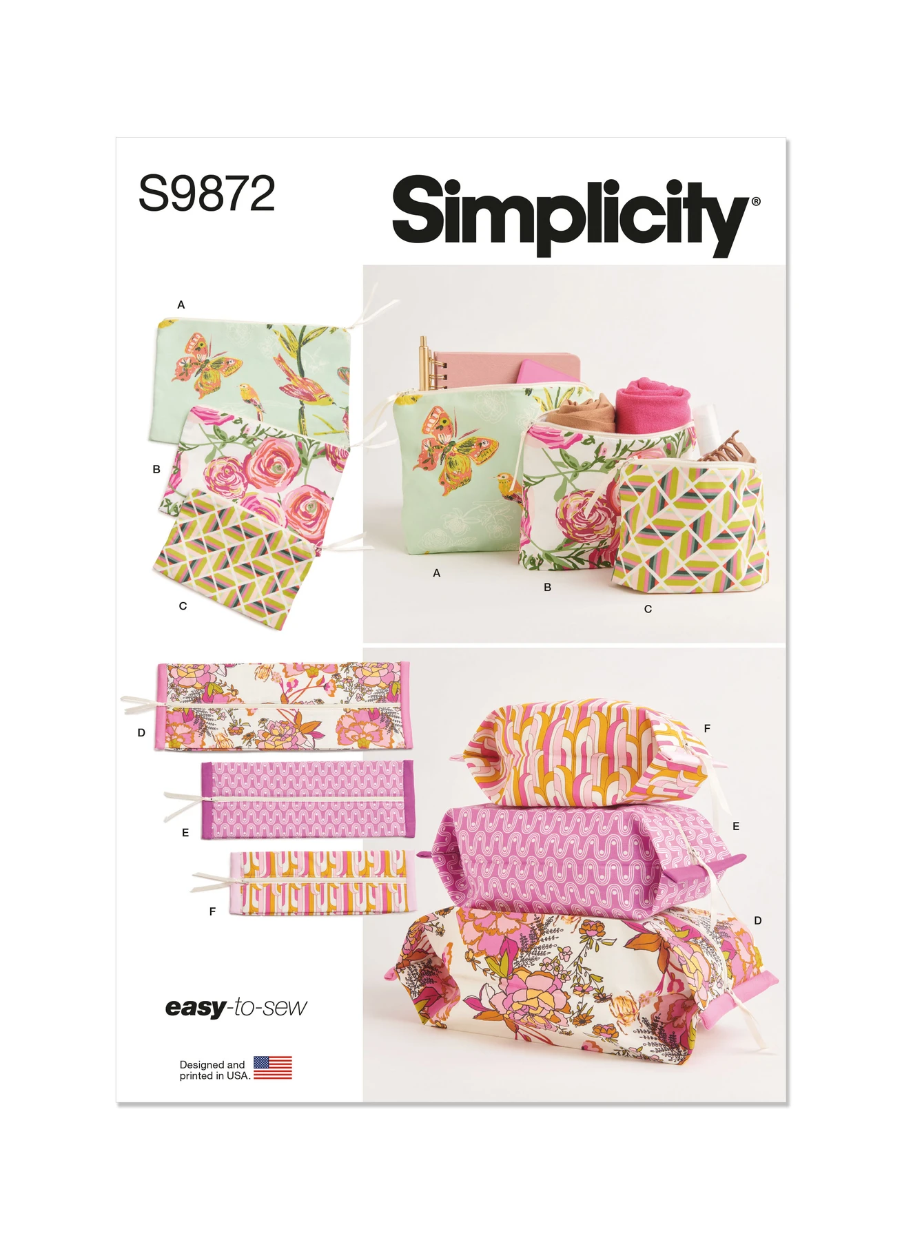 Simplicity Sewing Pattern Zipper Cases (PDF) 1 Simplicity Sewing Pattern Zipper Cases (PDF)
