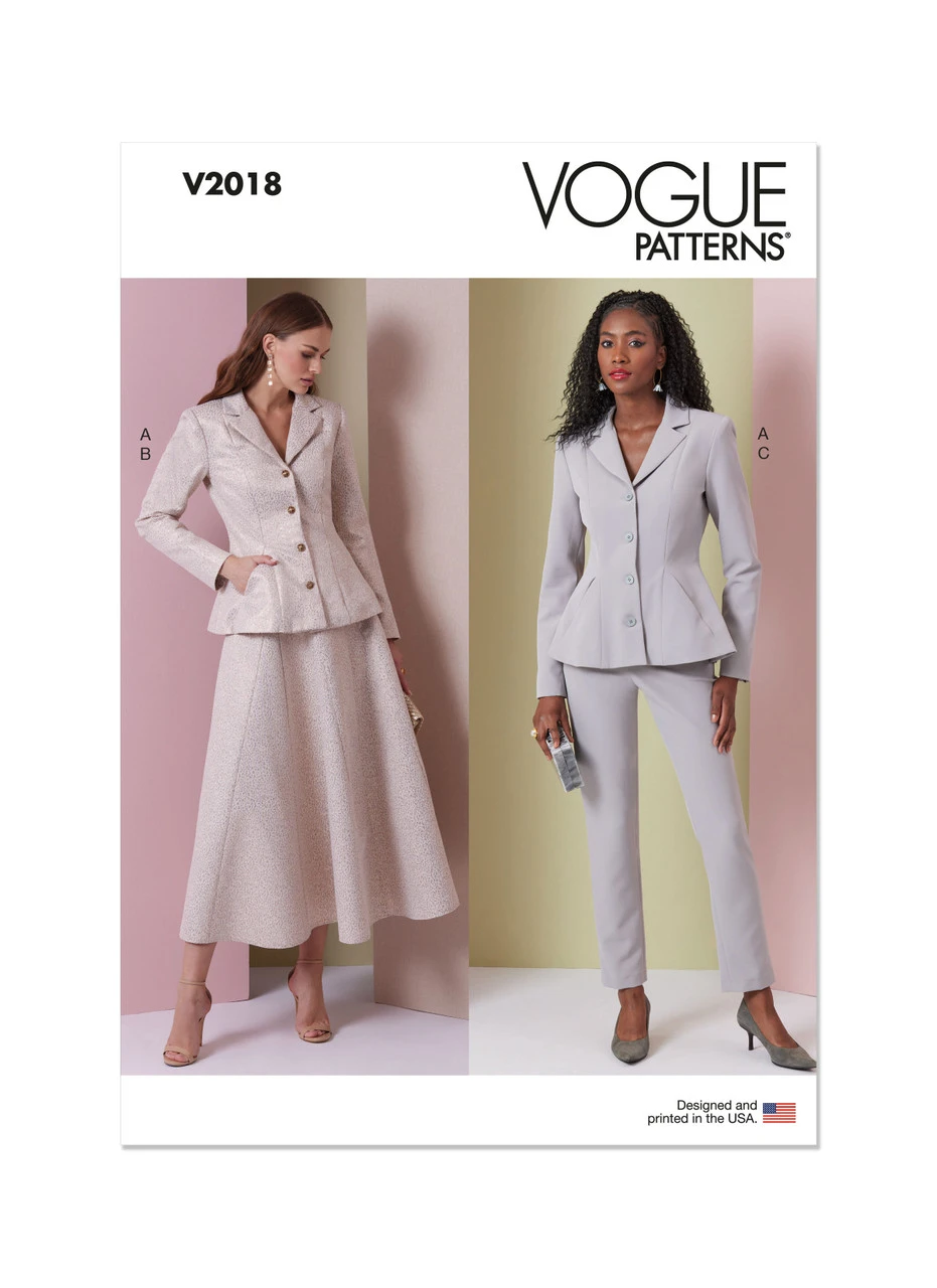 Vogue Patterns Misses' Jacket, Skirt and Pants (PDF) 1 Vogue Patterns Misses' Jacket, Skirt and Pants (PDF)