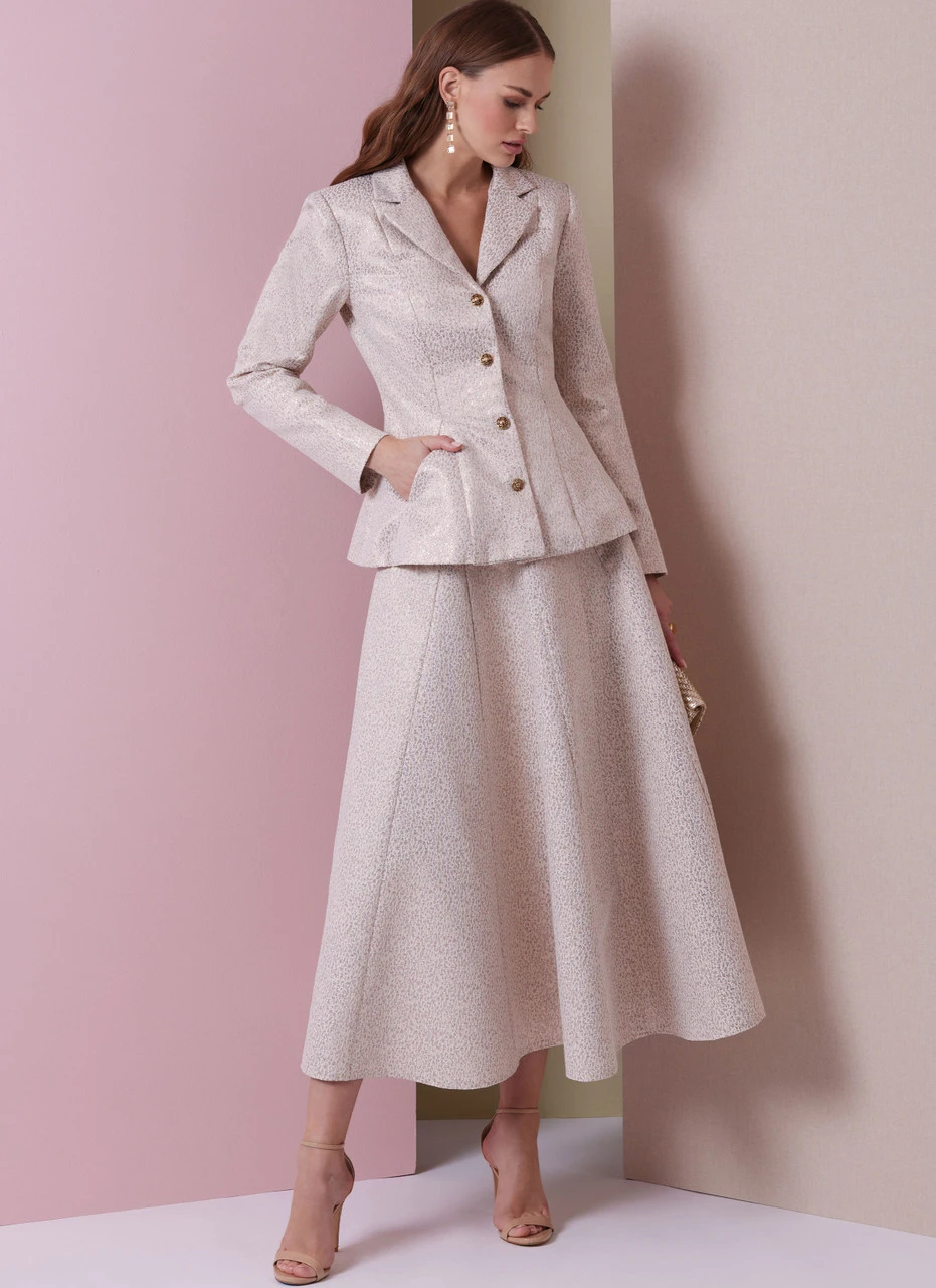 Vogue Patterns Misses' Jacket, Skirt and Pants (PDF) 2 Vogue Patterns Misses' Jacket, Skirt and Pants (PDF)