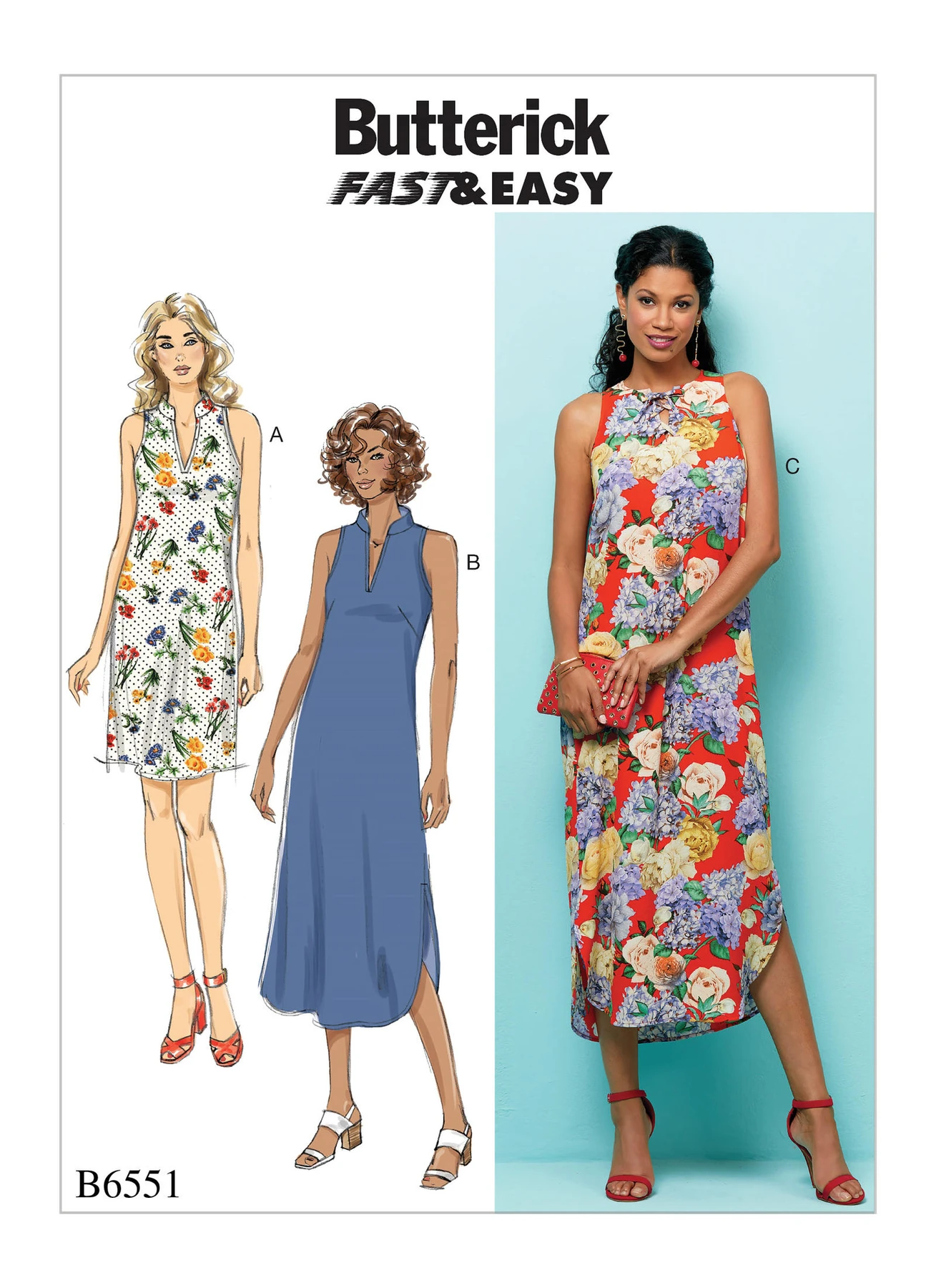 Butterick Sewing Pattern Misses' Dress (PDF) 1 Butterick Sewing Pattern Misses' Dress (PDF)