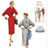 Simplicity Sewing Pattern 1950s Misses' Dolman Sleeve Dress 17 Simplicity Sewing Pattern 1950s Misses' Dolman Sleeve Dress