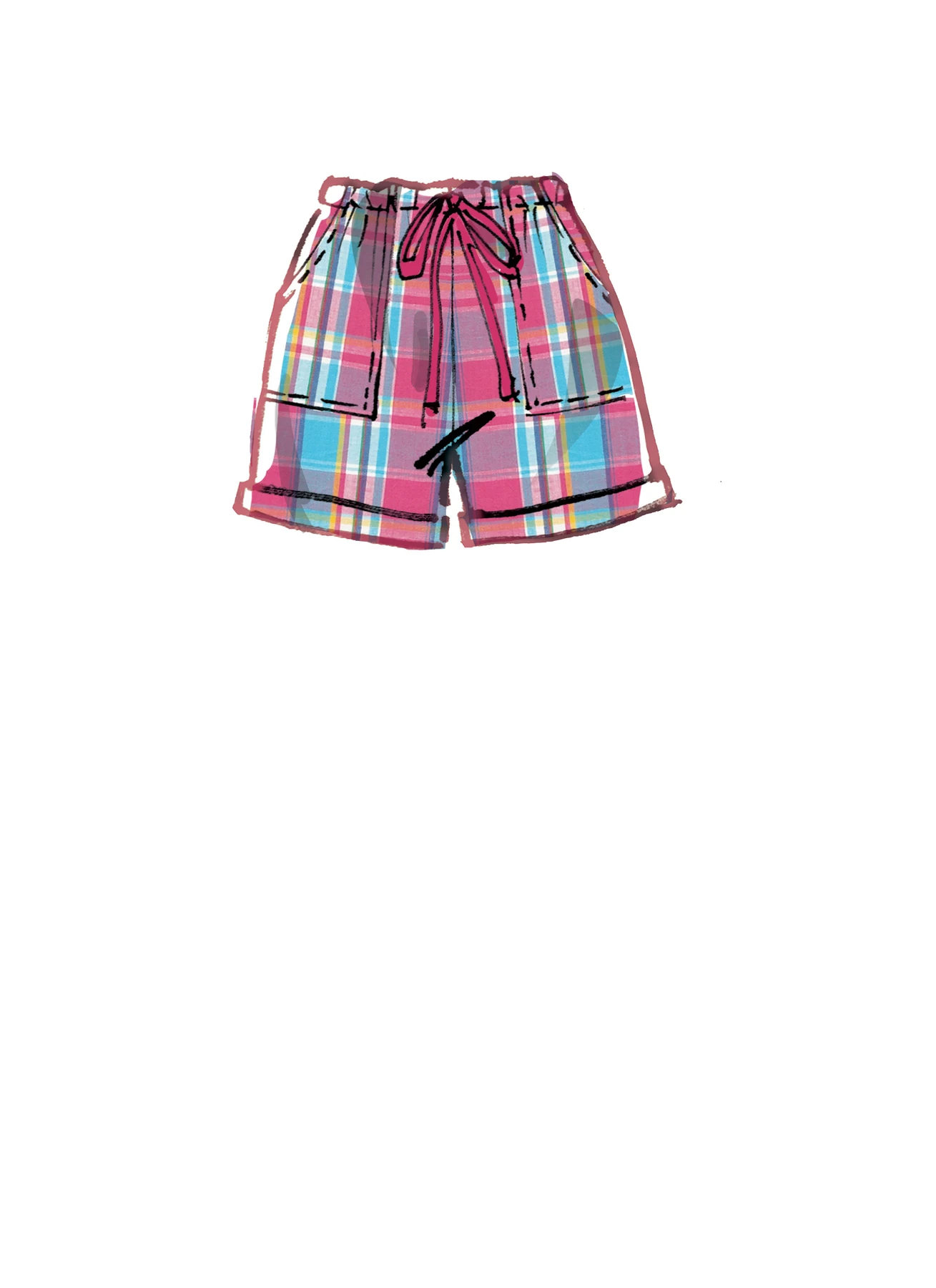 McCall's Sewing Pattern #JuliaMcCalls - Misses' Drawstring Shorts and Pants with Pockets (PDF) 3 McCall's Sewing Pattern #JuliaMcCalls - Misses' Drawstring Shorts and Pants with Pockets (PDF)