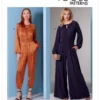 Vogue Patterns Misses' and Misses' Petite Jumpsuit