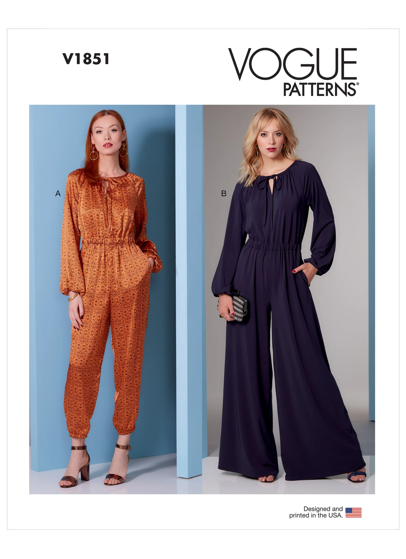 Vogue Patterns Misses' and Misses' Petite Jumpsuit 1 Vogue Patterns Misses' and Misses' Petite Jumpsuit