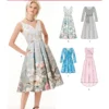 New Look Sewing Pattern Misses' Dress with Bodice Variations 16 New Look Sewing Pattern Misses' Dress with Bodice Variations