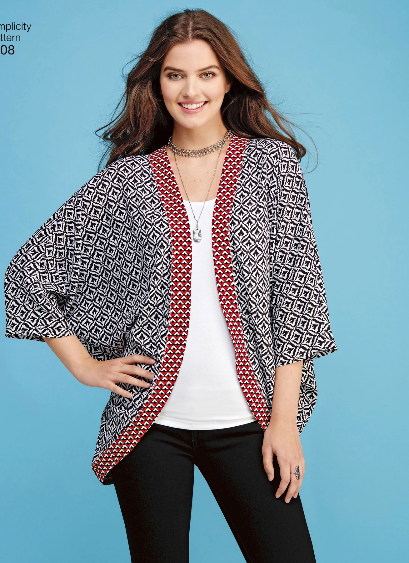 Simplicity Sewing Pattern Misses' Kimonos in Different Styles 2 Simplicity Sewing Pattern Misses' Kimonos in Different Styles