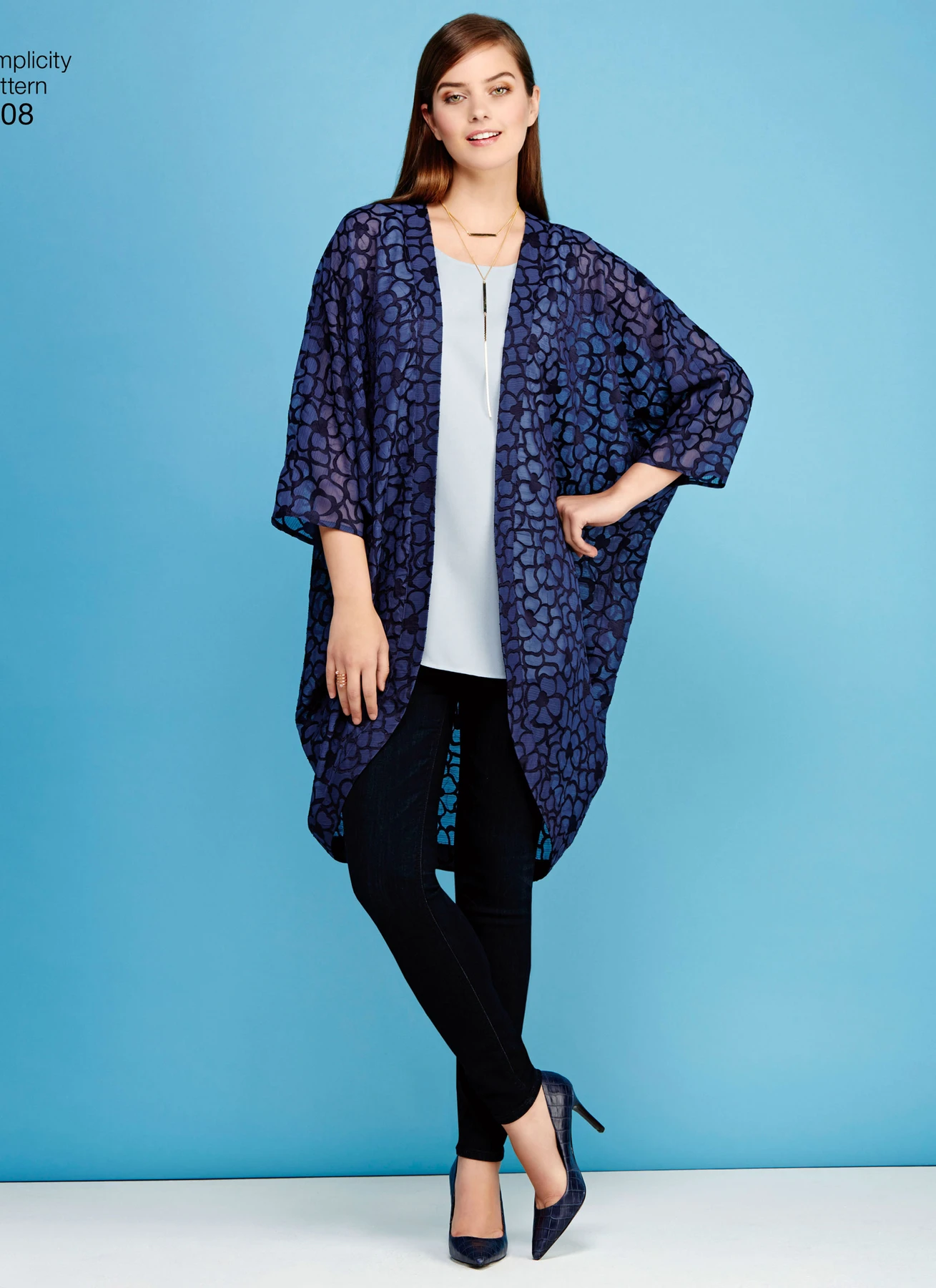 Simplicity Sewing Pattern Misses' Kimonos in Different Styles 3 Simplicity Sewing Pattern Misses' Kimonos in Different Styles