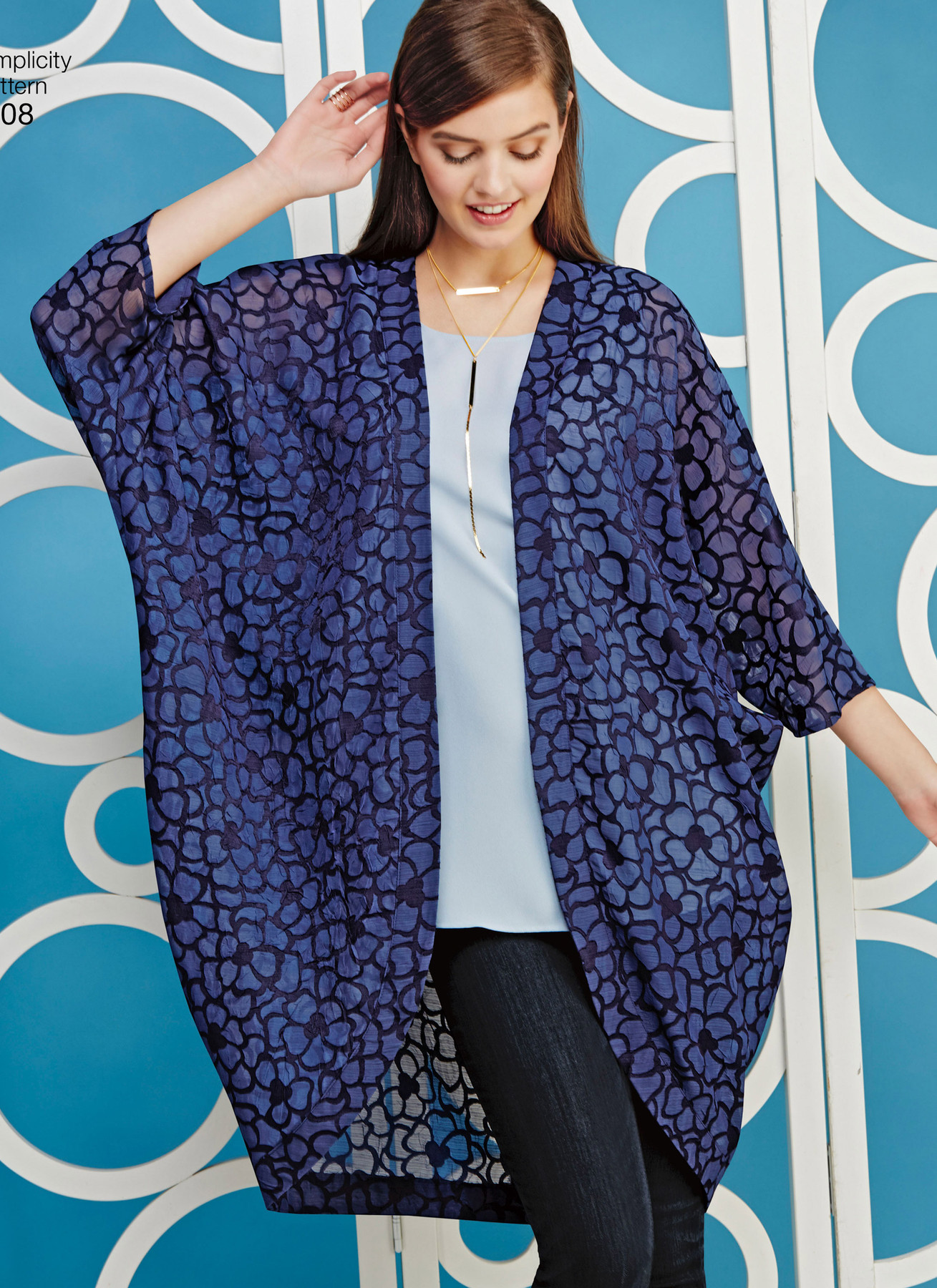 Simplicity Sewing Pattern Misses' Kimonos in Different Styles 4 Simplicity Sewing Pattern Misses' Kimonos in Different Styles