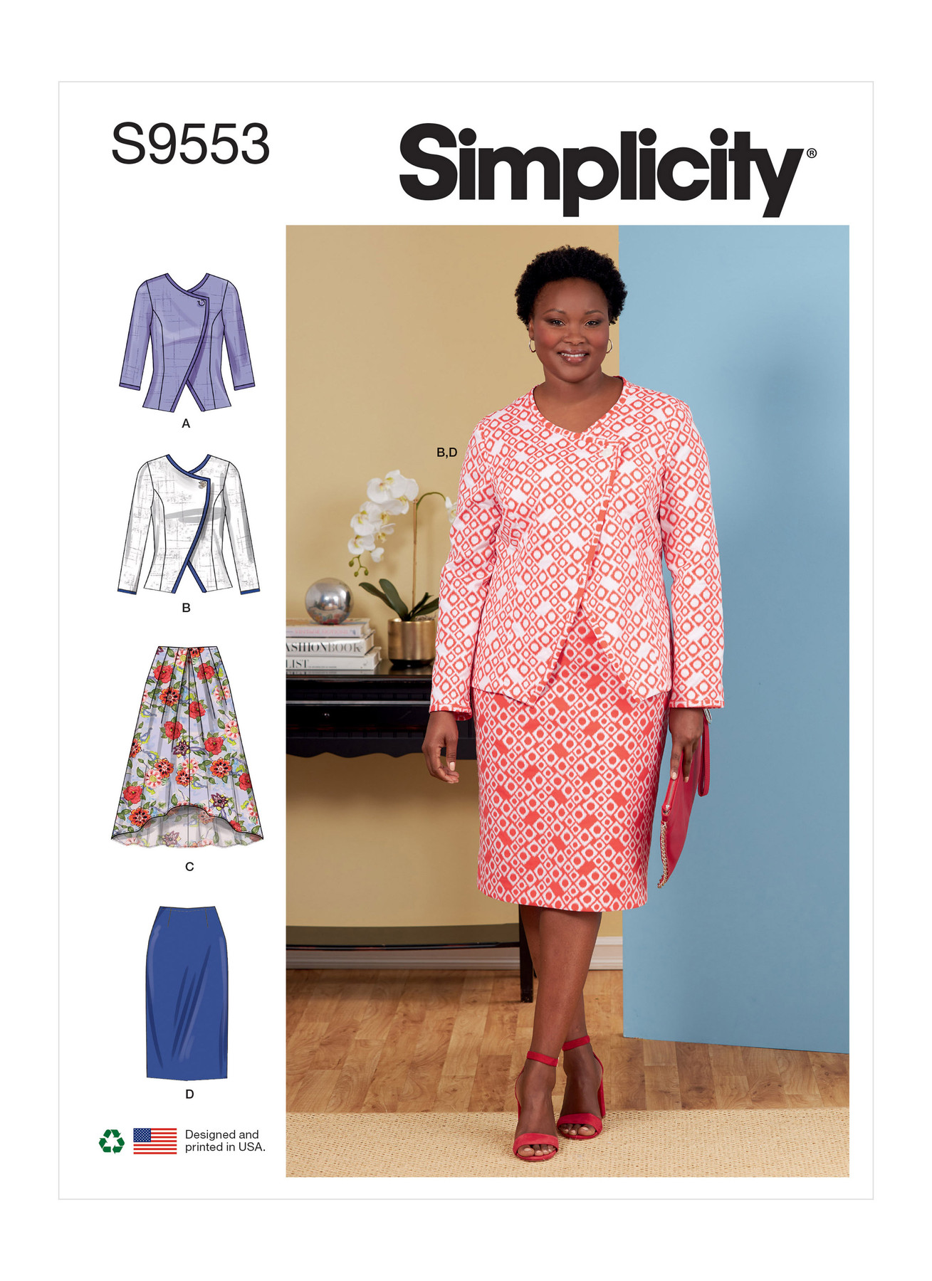 Simplicity Sewing Pattern Women's Jacket and Skirts 1 Simplicity Sewing Pattern Women's Jacket and Skirts