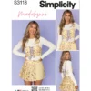 Simplicity Sewing Pattern Misses' Cropped Corset and Skort by Madalynne, Madalynne Intimates (PDF) 20 Simplicity Sewing Pattern Misses' Cropped Corset and Skort by Madalynne, Madalynne Intimates (PDF)