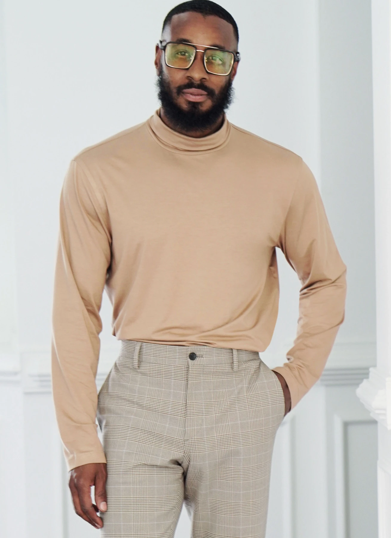 Know Me Sewing Pattern Men's Knit Turtleneck and Cardigan by Norris Dánta Ford (PDF) 2 Know Me Sewing Pattern Men's Knit Turtleneck and Cardigan by Norris Dánta Ford (PDF)