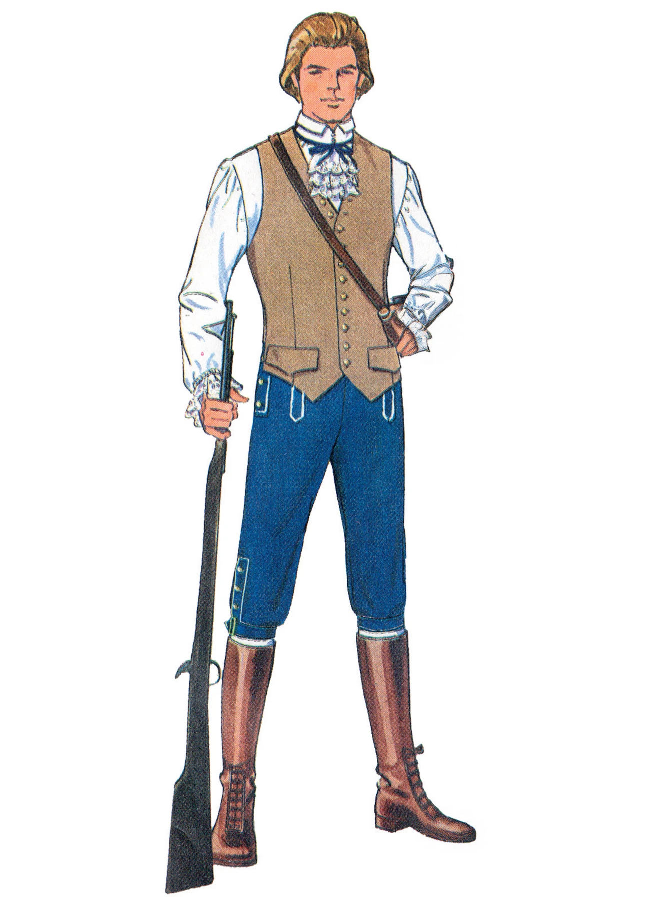 Simplicity Sewing Pattern Men's Continental Uniform Costumes (PDF) 2 Simplicity Sewing Pattern Men's Continental Uniform Costumes (PDF)