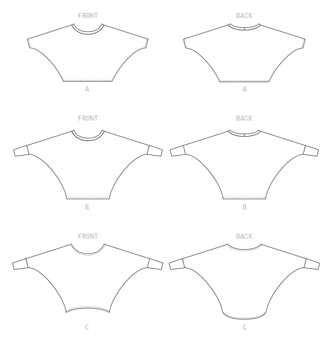 McCall's Sewing Pattern Misses' Tops (PDF) 678 McCall's Sewing Pattern Misses' Tops (PDF)