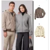 McCall's Sewing Pattern Unisex Bomber Jacket with or without Hood (PDF) 13 McCall's Sewing Pattern Unisex Bomber Jacket with or without Hood (PDF)