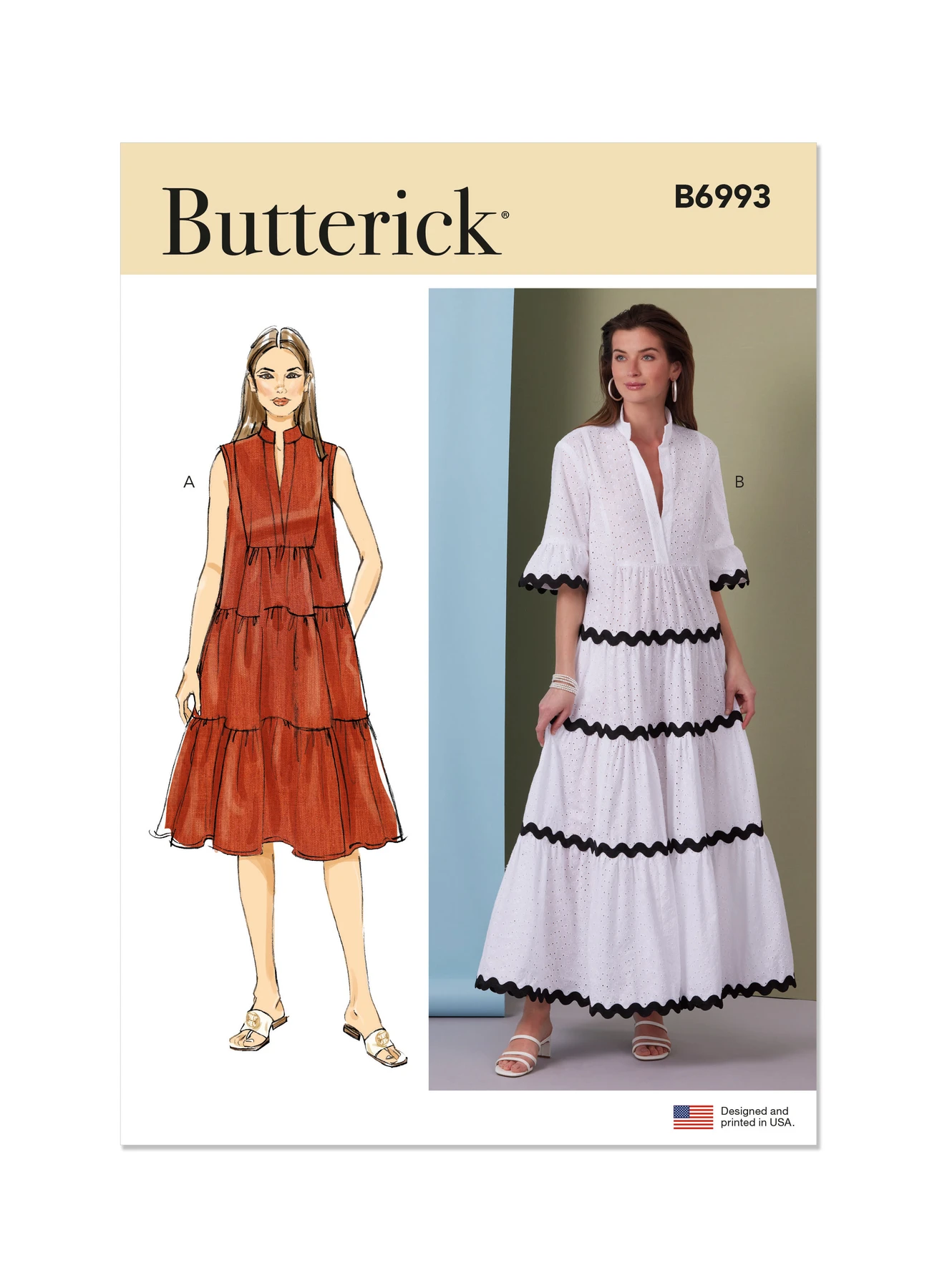 Butterick Sewing Pattern Misses' Dresses 1 Butterick Sewing Pattern Misses' Dresses