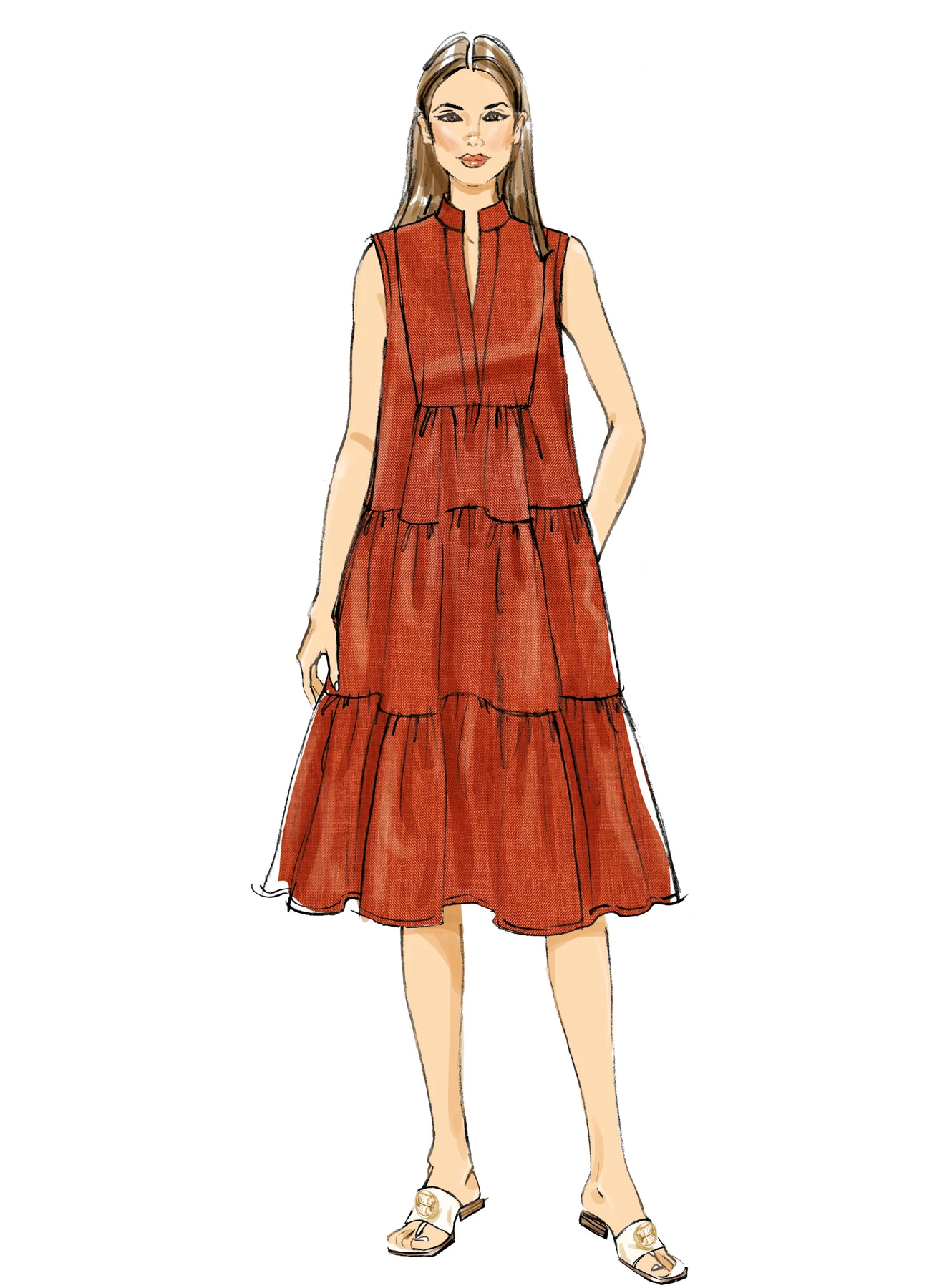 Butterick Sewing Pattern Misses' Dresses 3 Butterick Sewing Pattern Misses' Dresses