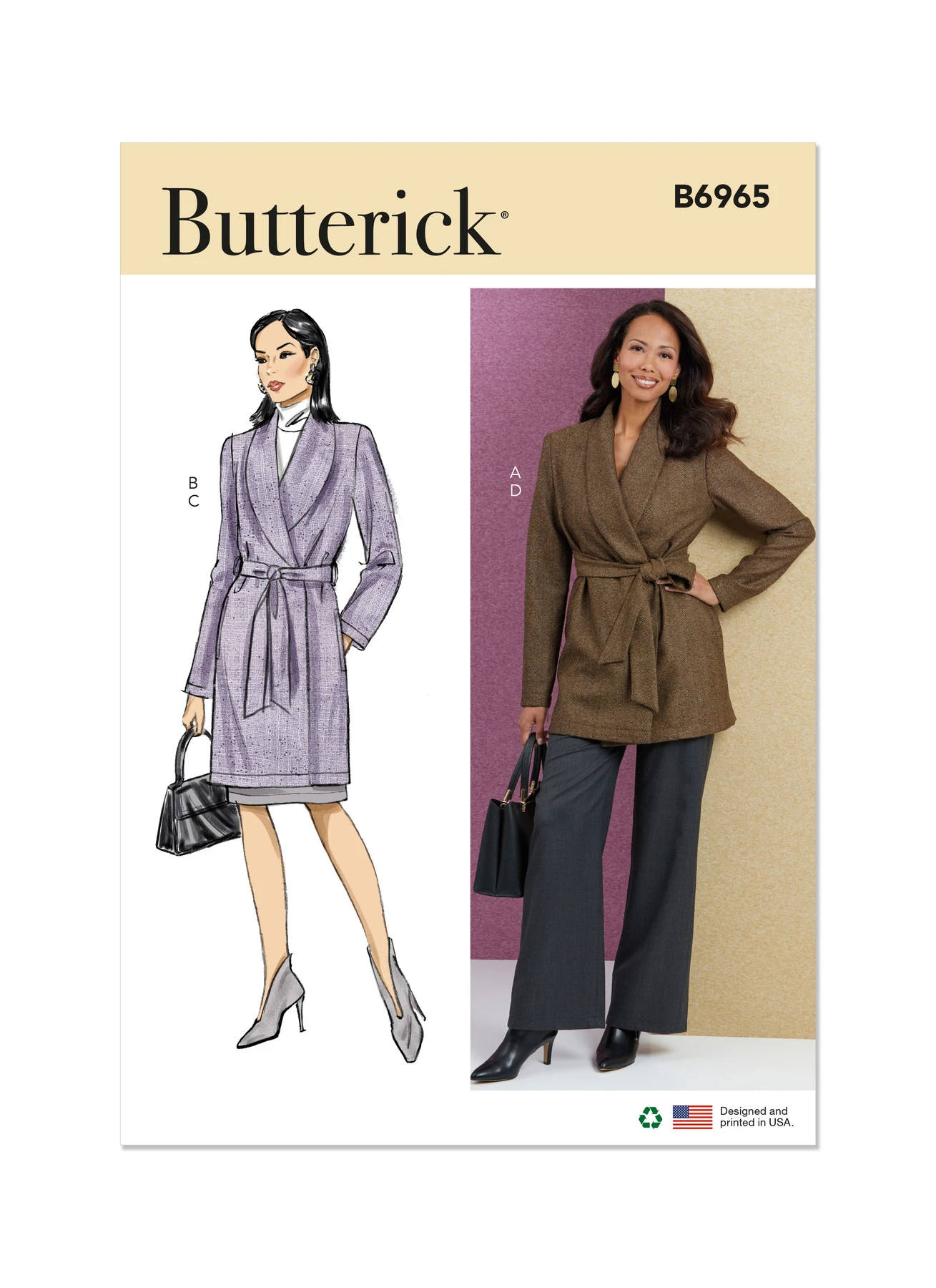 Butterick Sewing Pattern Misses' Jacket, Skirt and Pants (PDF) 1 Butterick Sewing Pattern Misses' Jacket, Skirt and Pants (PDF)