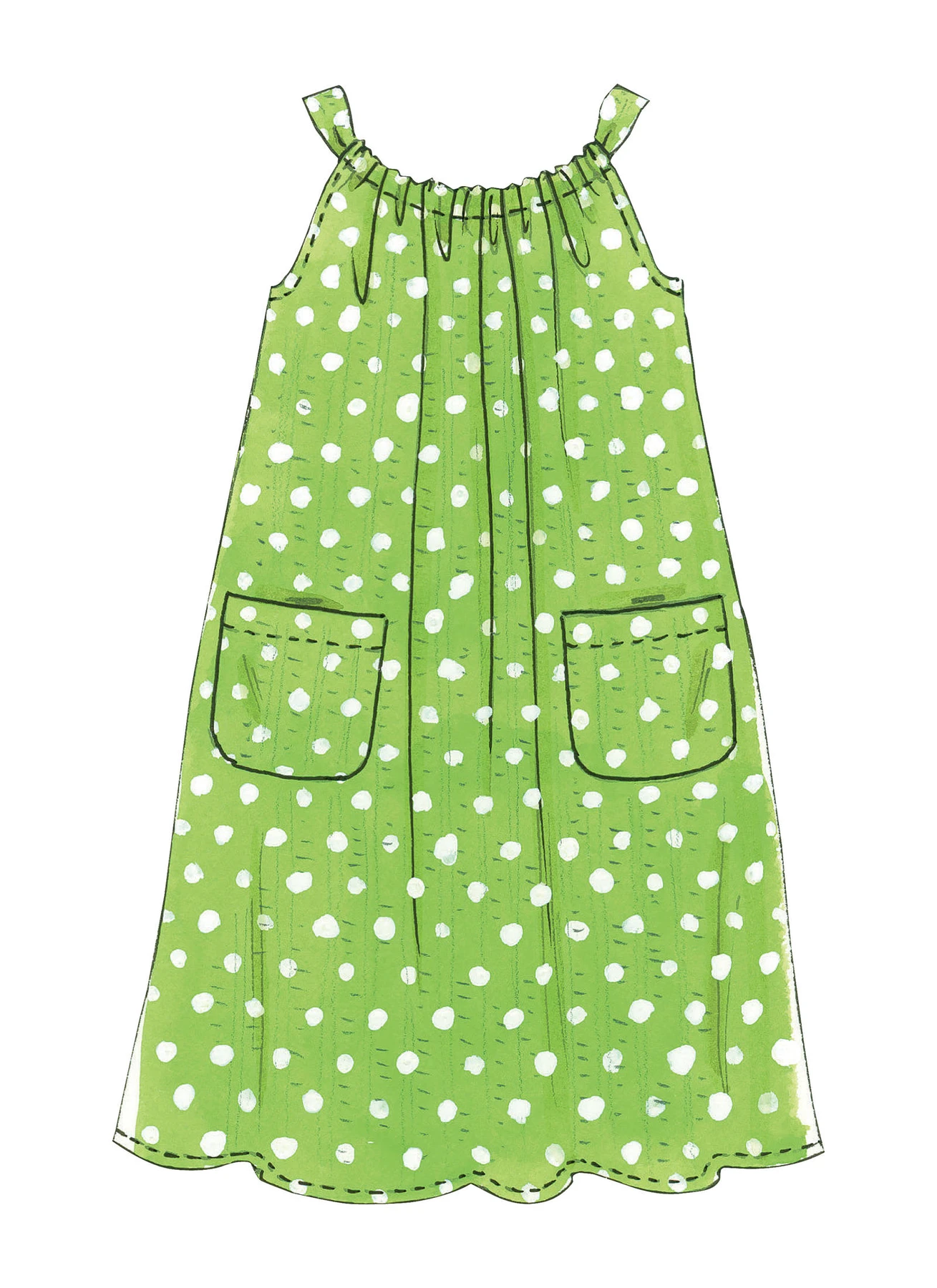 McCall's Sewing Pattern Children's/Girls' Gathered Tops, Dresses, Shorts and Pants 6 McCall's Sewing Pattern Children's/Girls' Gathered Tops, Dresses, Shorts and Pants