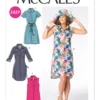 McCall's Sewing Pattern Misses' Shirtdresses and Sun Hat (PDF)