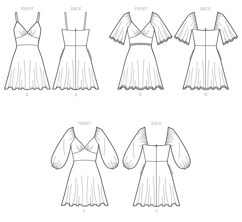 McCall's Sewing Pattern Misses' Dresses 7 McCall's Sewing Pattern Misses' Dresses