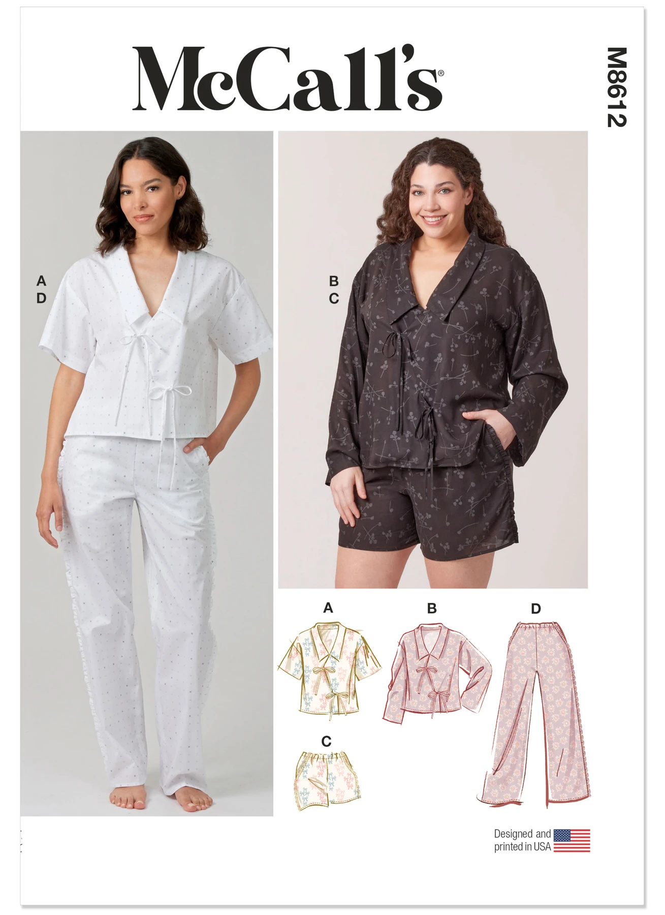 McCall's Sewing Pattern Misses' and Women's Pajamas (PDF) 1 McCall's Sewing Pattern Misses' and Women's Pajamas (PDF)