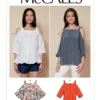 McCall's Sewing Pattern Misses' Tops (PDF)