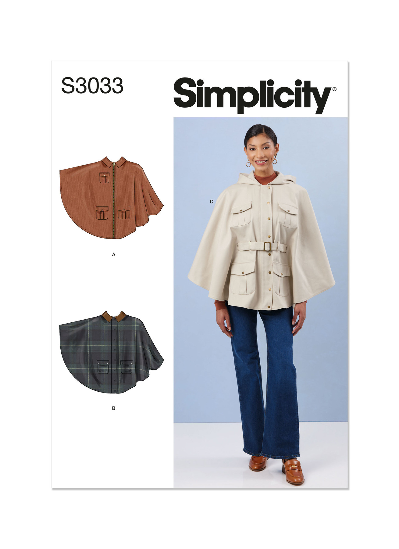 Simplicity Sewing Pattern Misses' Capes 1 Simplicity Sewing Pattern Misses' Capes