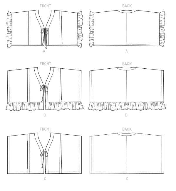 McCall's Sewing Pattern Misses' Tops (PDF) 636 McCall's Sewing Pattern Misses' Tops (PDF)