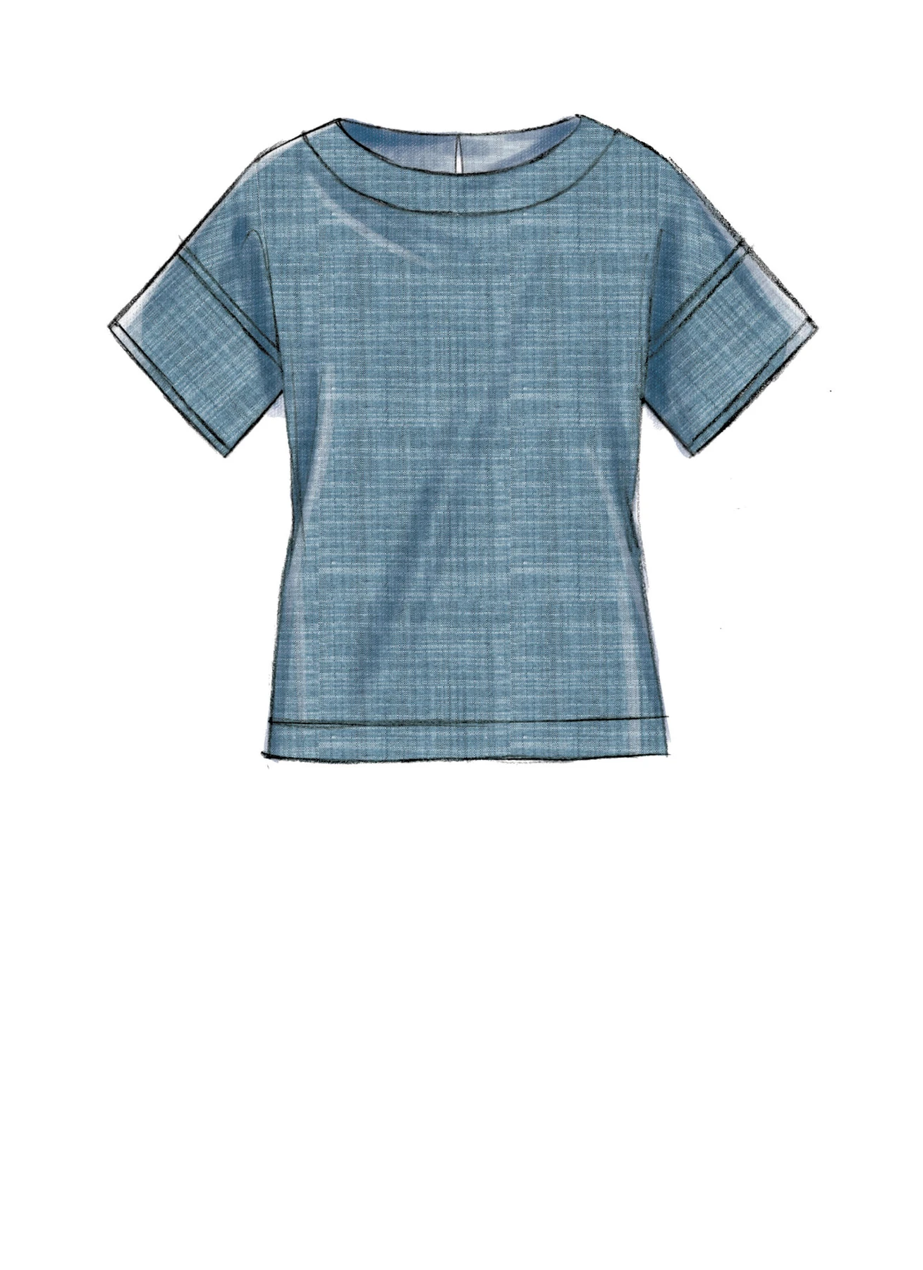 McCall's Sewing Pattern Misses' Tops (PDF) 613 McCall's Sewing Pattern Misses' Tops (PDF)